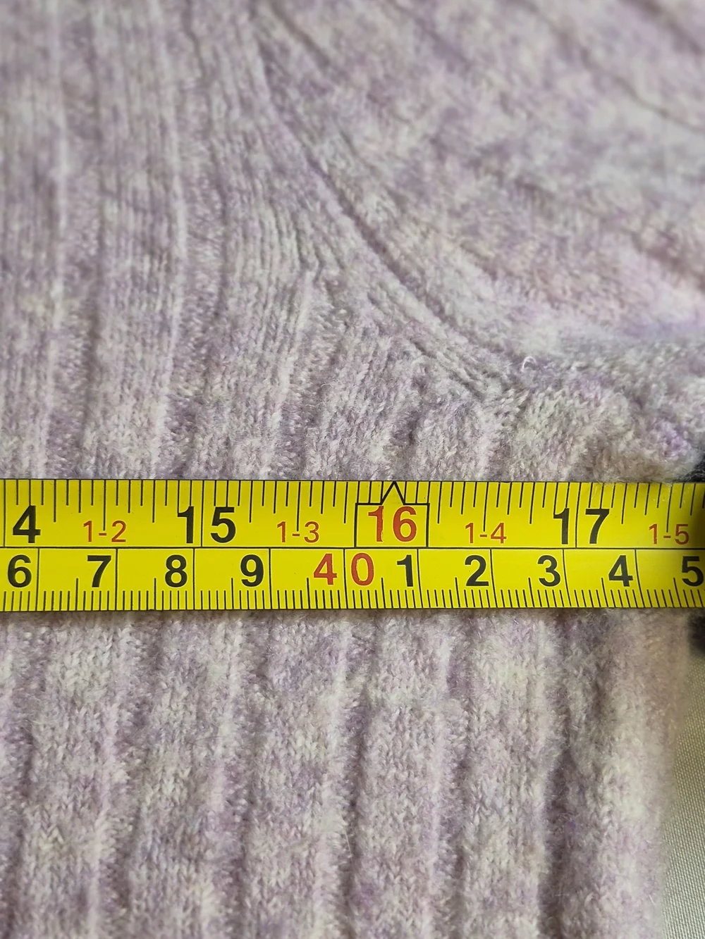 Madewell Lilac Ribbed Crewneck Sweater - Women's Knit Pullover M